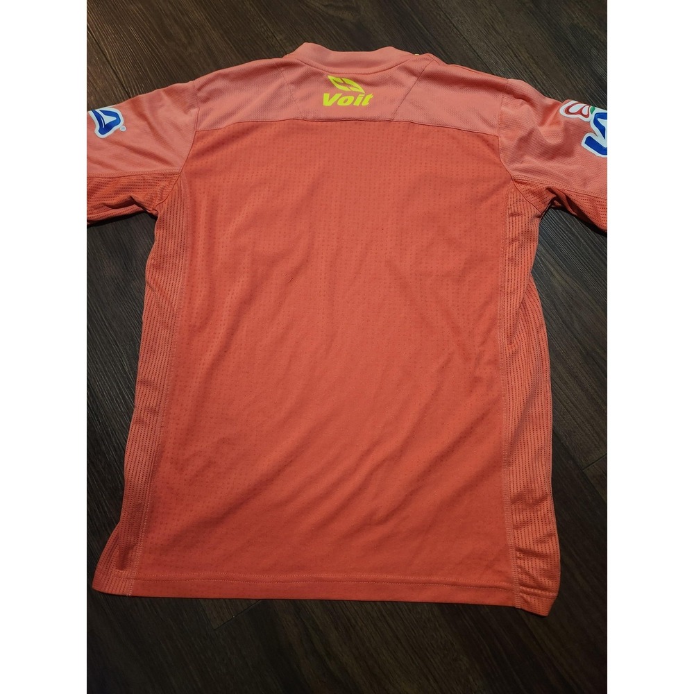 Mexico Soccer Jersey Mens Large Orange Voit Referee Shirt Football Futbol Mexico - Picture 5 of 7